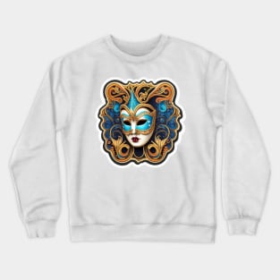 mask Crewneck Sweatshirt